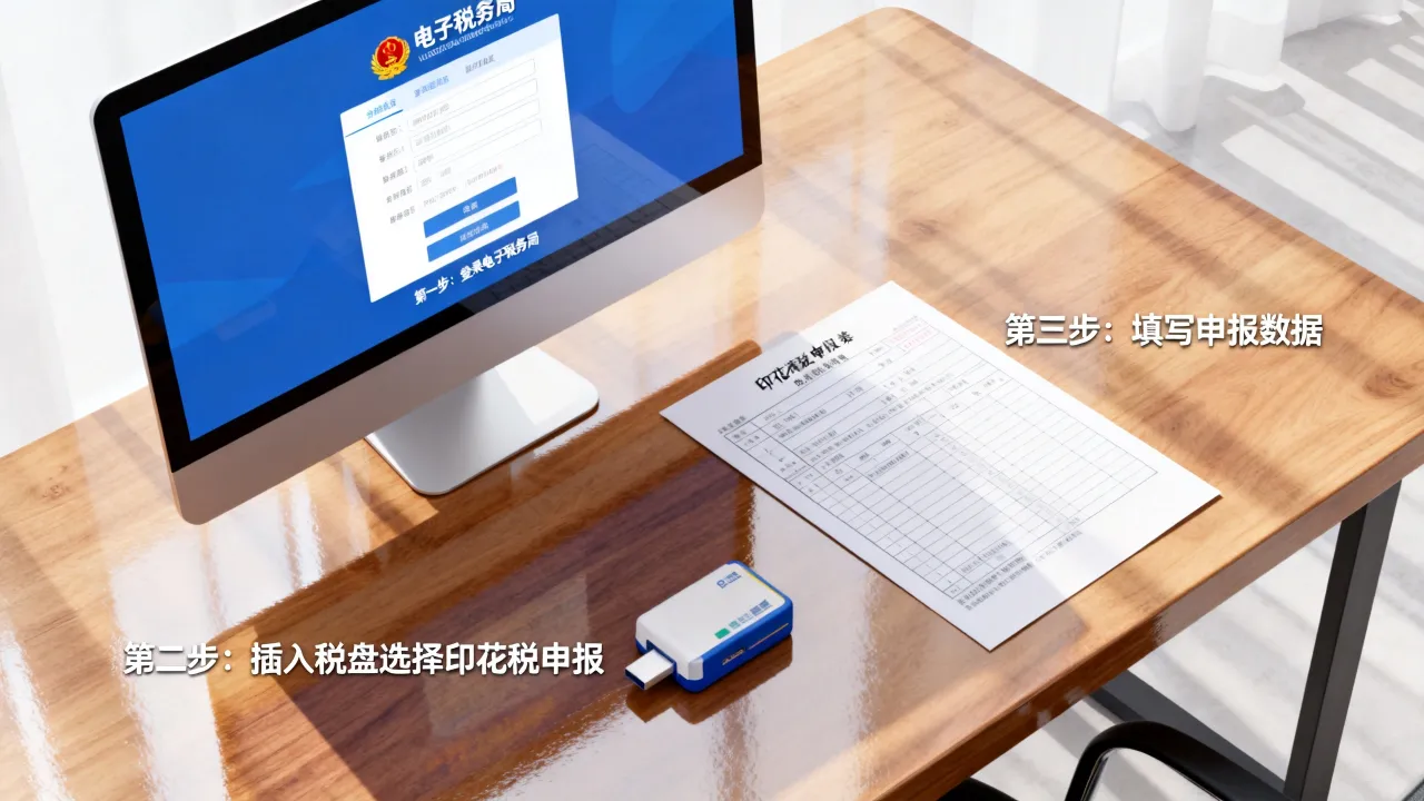 地税印花税如何申报,网上报税具体步骤有哪些-图2 地税印花税如何申报,网上报税具体步骤有哪些-图2