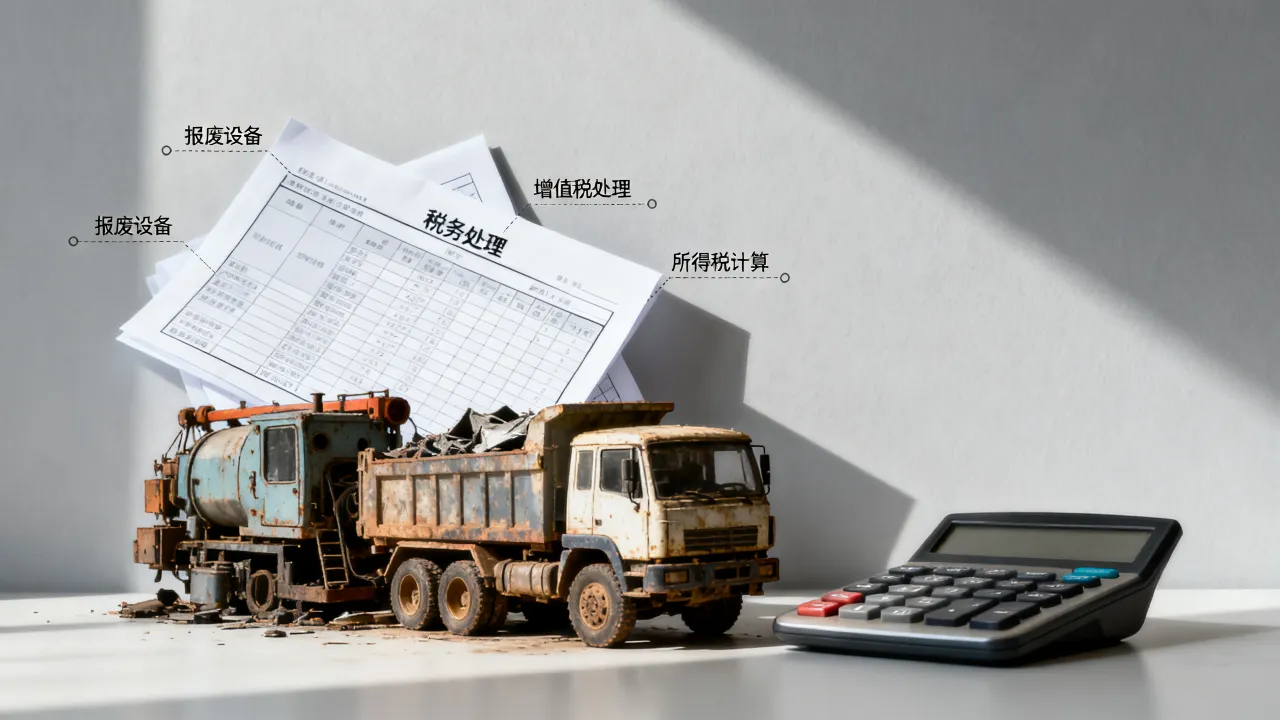 固定资产报废如何交税?固定资产报废增值税所得税怎么处理?-图2 固定资产报废如何交税?固定资产报废增值税所得税怎么处理?-图2