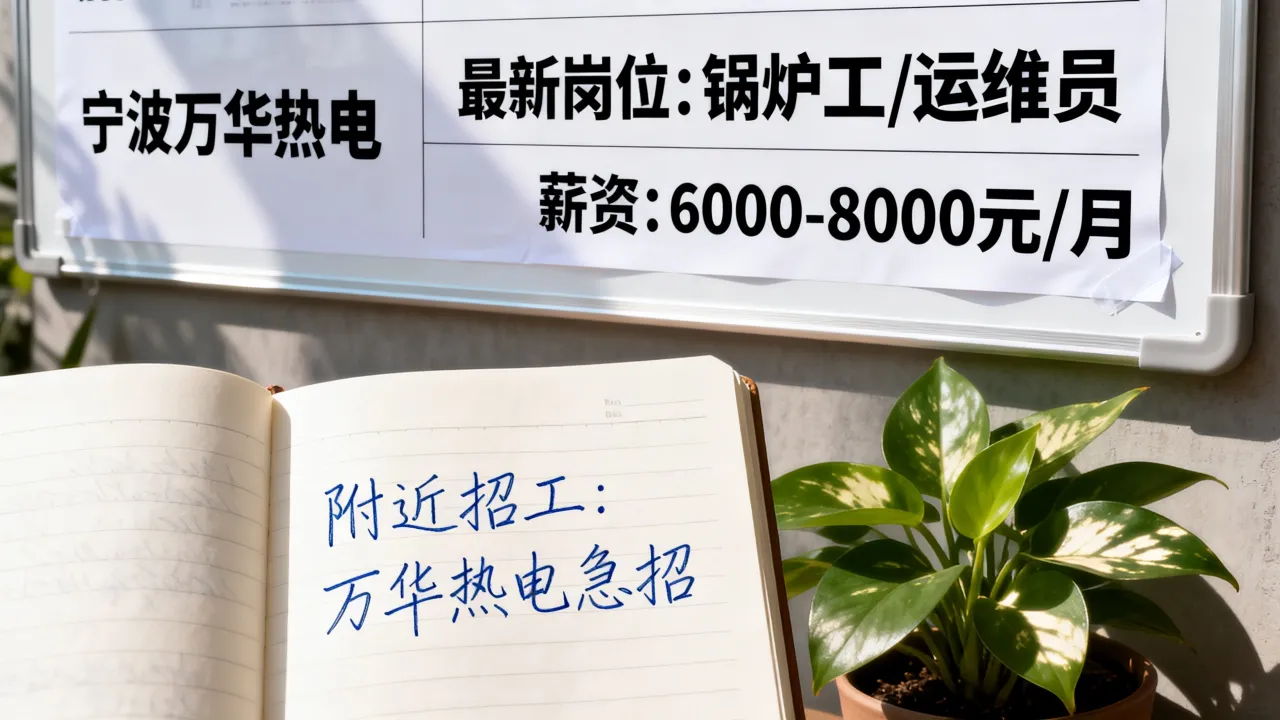 宁波万华热电招聘信息在哪看，附近招工最新岗位，薪资待遇如何