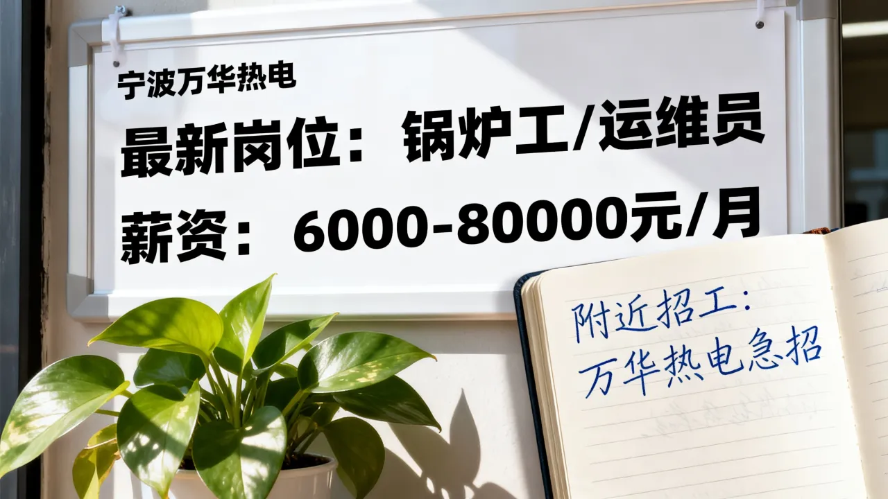 宁波万华热电招聘信息在哪看,附近招工最新岗位,薪资待遇如何-图3 宁波万华热电招聘信息在哪看,附近招工最新岗位,薪资待遇如何-图3
