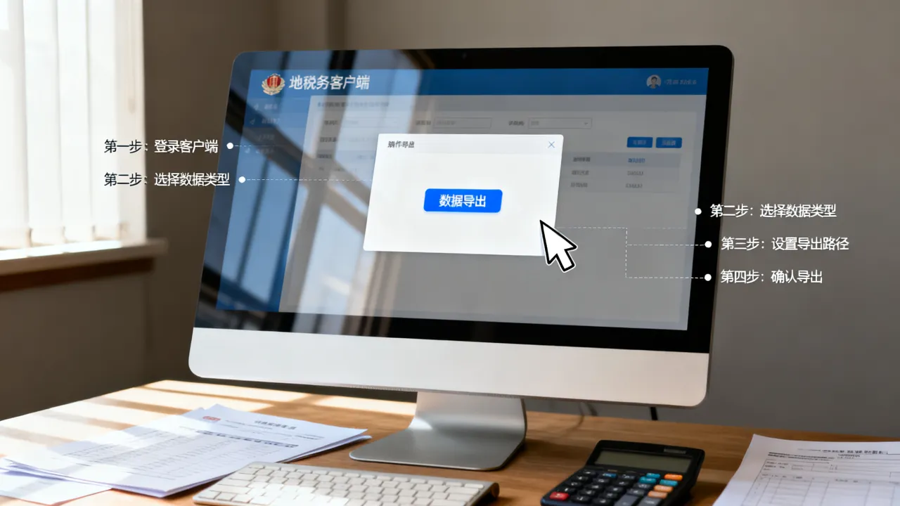 地税客户端如何导出,报税数据导出操作流程详解,方法-图2 地税客户端如何导出,报税数据导出操作流程详解,方法-图2