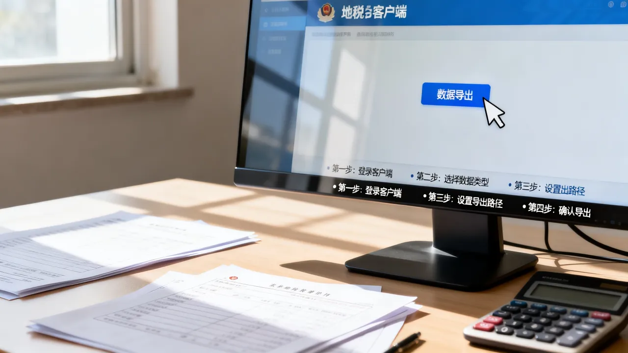 地税客户端如何导出,报税数据导出操作流程详解,方法-图3 地税客户端如何导出,报税数据导出操作流程详解,方法-图3