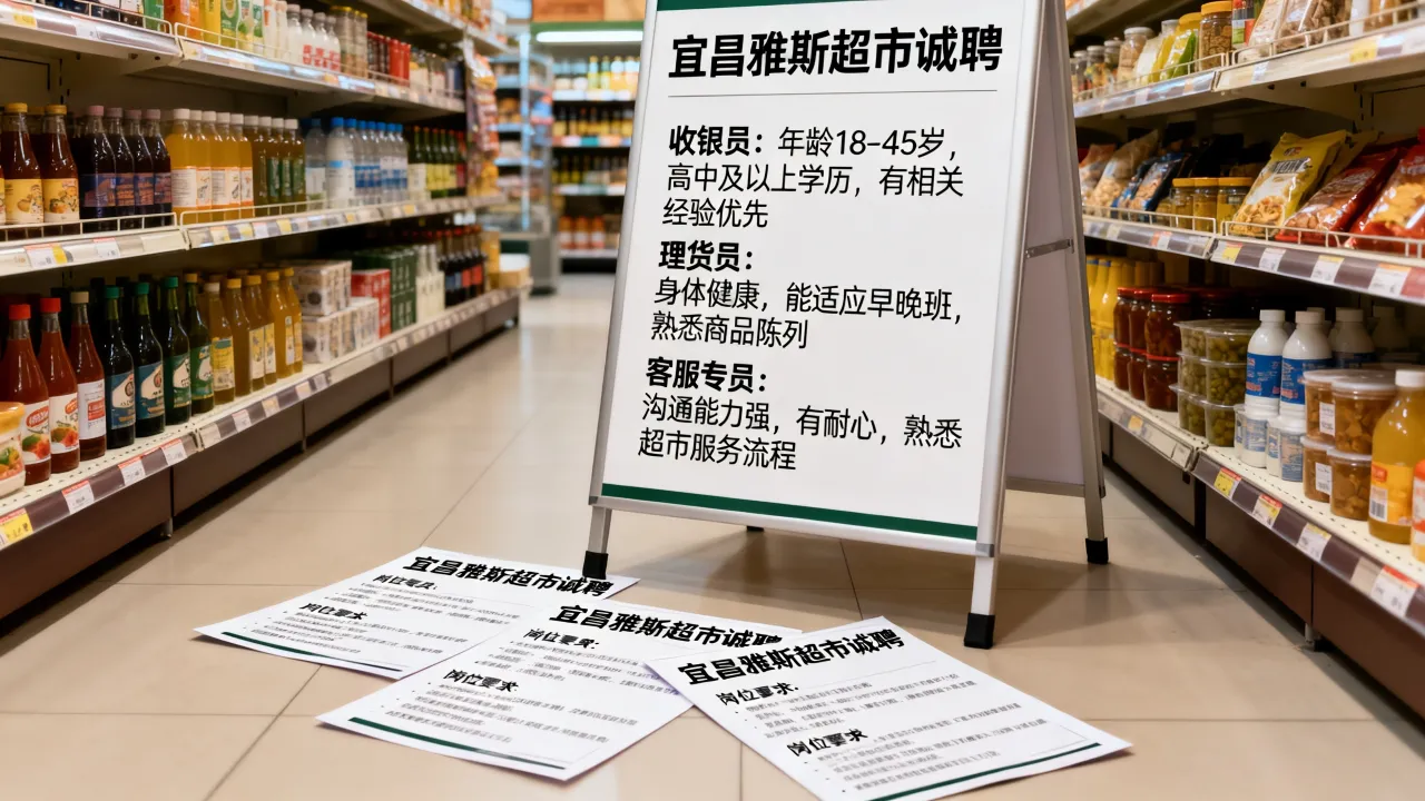 宜昌雅斯超市招聘信息在哪看?最新岗位要求-图1 宜昌雅斯超市招聘信息在哪看?最新岗位要求-图1