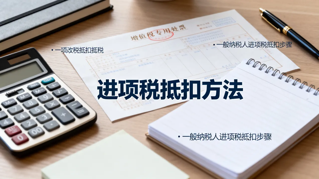 营改增如何抵税,一般纳税人进项税抵扣方法有哪些?