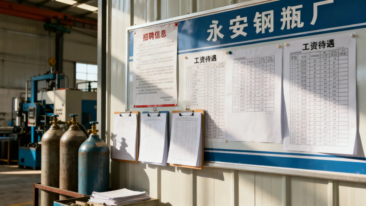 永安钢瓶招聘靠谱吗?永安钢瓶厂工资待遇怎么样-图1 永安钢瓶招聘靠谱吗?永安钢瓶厂工资待遇怎么样-图1
