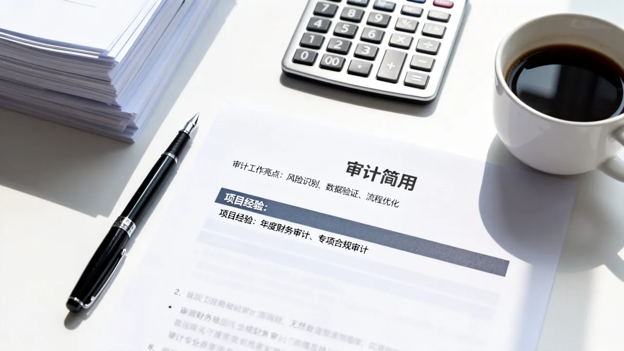 审计经历怎么写简历,简历中审计工作亮点如何突出才能吸引HR?-图2 审计经历怎么写简历,简历中审计工作亮点如何突出才能吸引HR?-图2