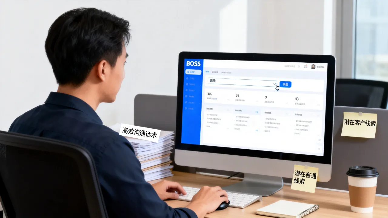 boss上怎么找销售,如何高效挖掘潜在客户资源?-图2 boss上怎么找销售,如何高效挖掘潜在客户资源?-图2