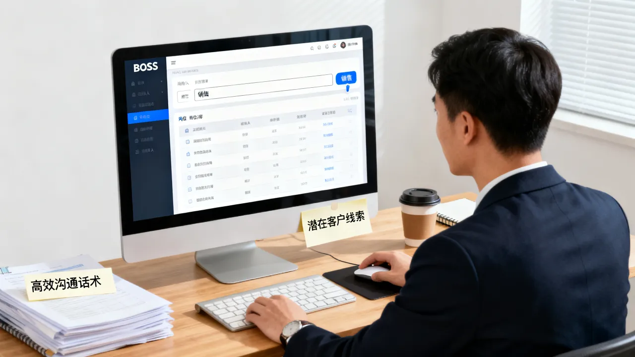 boss上怎么找销售,如何高效挖掘潜在客户资源?-图3 boss上怎么找销售,如何高效挖掘潜在客户资源?-图3
