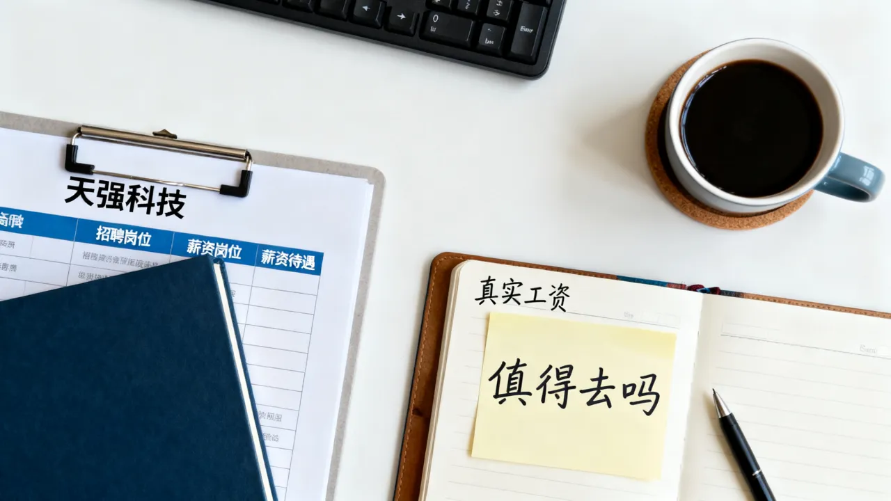 天强科技招聘怎么样?值得去吗,天强科技真实工资待遇如何