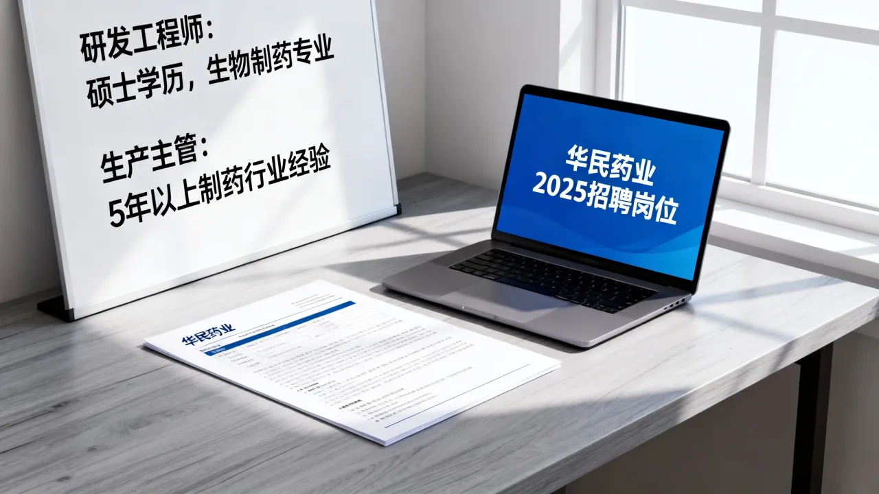 华民药业招聘信息有哪些?华民药业2025招聘岗位要求是什么-图2 华民药业招聘信息有哪些?华民药业2025招聘岗位要求是什么-图2