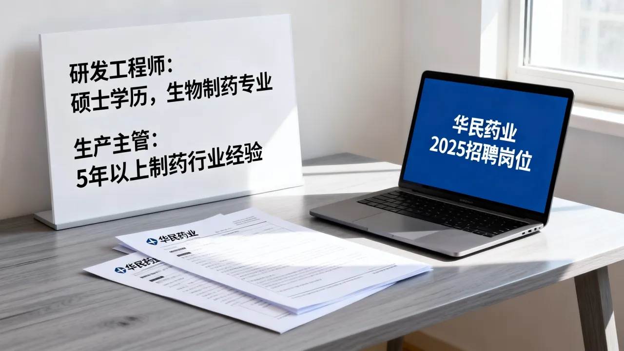 华民药业招聘信息有哪些?华民药业2025招聘岗位要求是什么-图3 华民药业招聘信息有哪些?华民药业2025招聘岗位要求是什么-图3