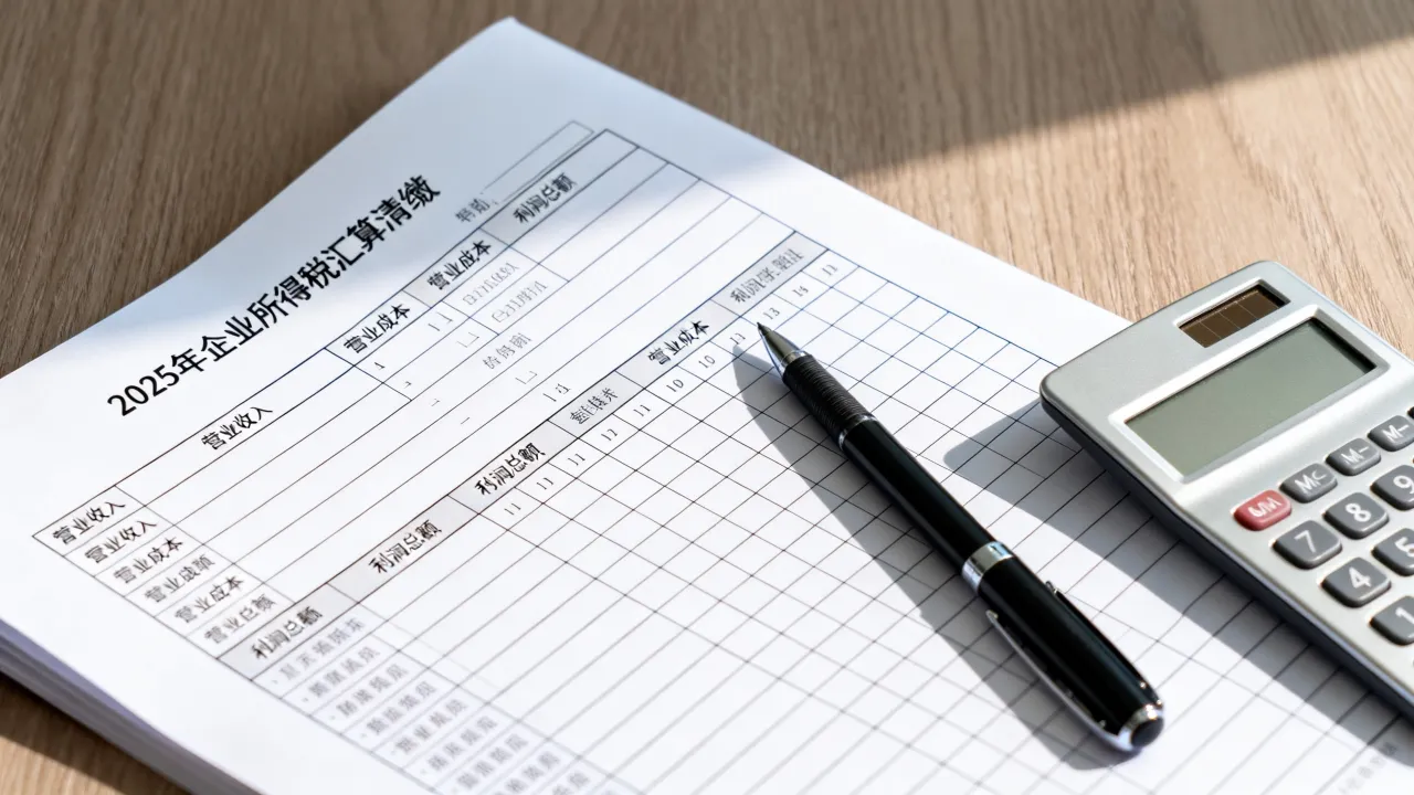 汇算清缴表如何填,2025年企业所得税汇算清缴表怎么填写