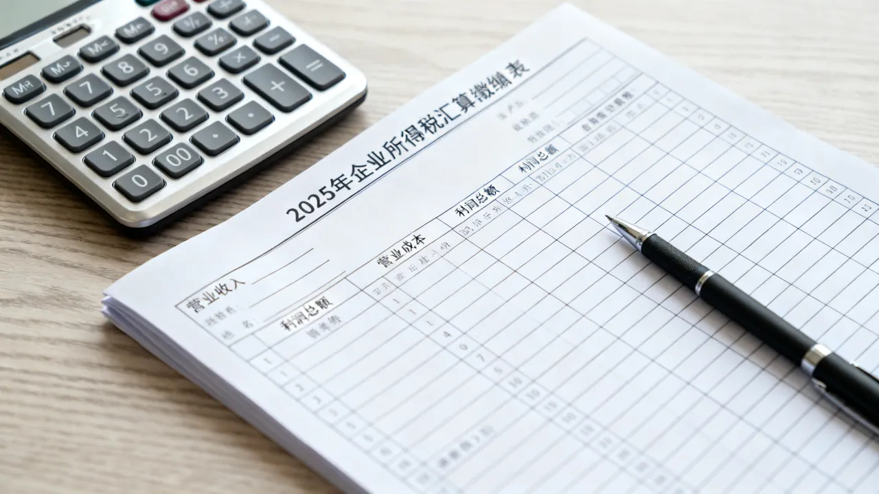 汇算清缴表如何填,2025年企业所得税汇算清缴表怎么填写-图2 汇算清缴表如何填,2025年企业所得税汇算清缴表怎么填写-图2