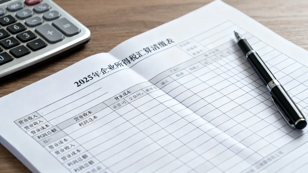 汇算清缴表如何填,2025年企业所得税汇算清缴表怎么填写-图3 汇算清缴表如何填,2025年企业所得税汇算清缴表怎么填写-图3
