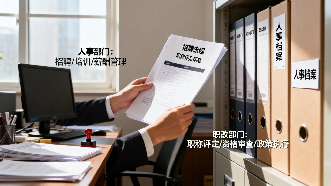 人事部门是做什么的,职改部门主要职责有哪些?-图2 人事部门是做什么的,职改部门主要职责有哪些?-图2