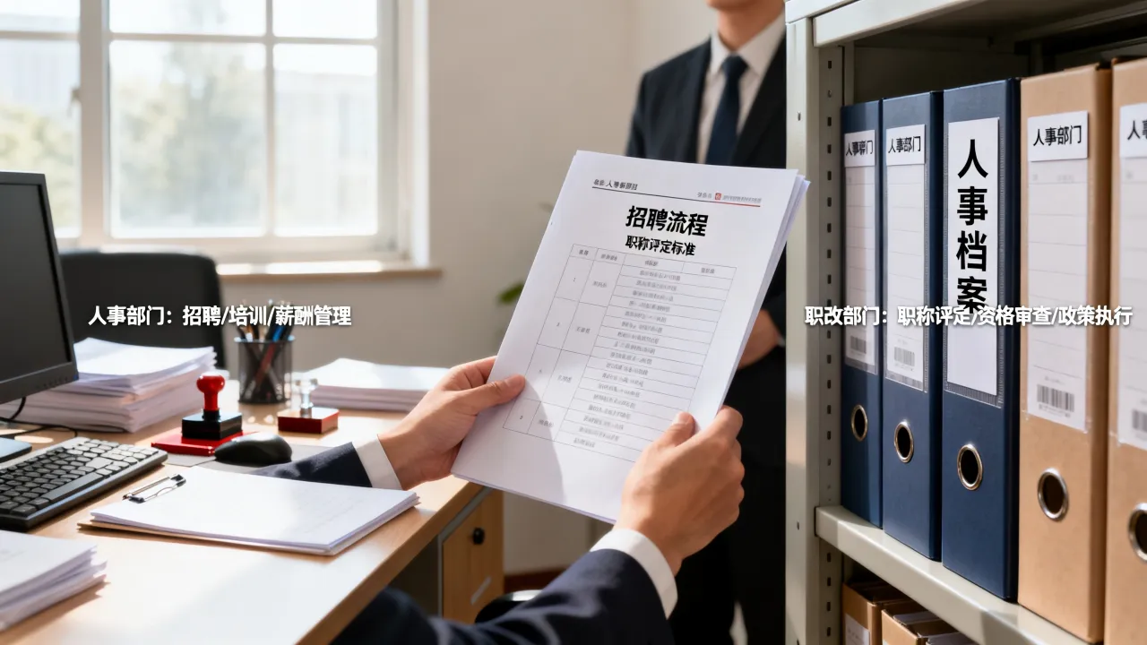 人事部门是做什么的,职改部门主要职责有哪些?-图3 人事部门是做什么的,职改部门主要职责有哪些?-图3
