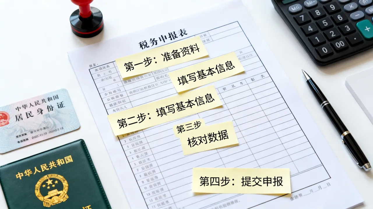 地税申报表如何填写？小白必看详细流程步骤，轻松搞定