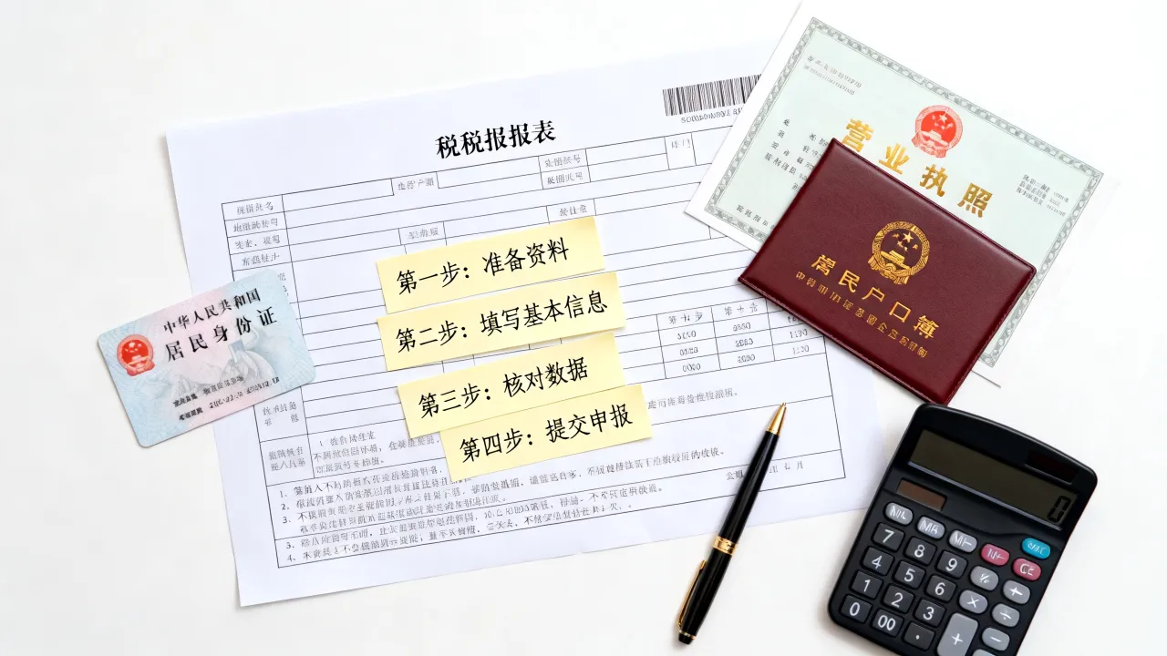 地税申报表如何填写？小白必看详细流程步骤，轻松搞定-图2