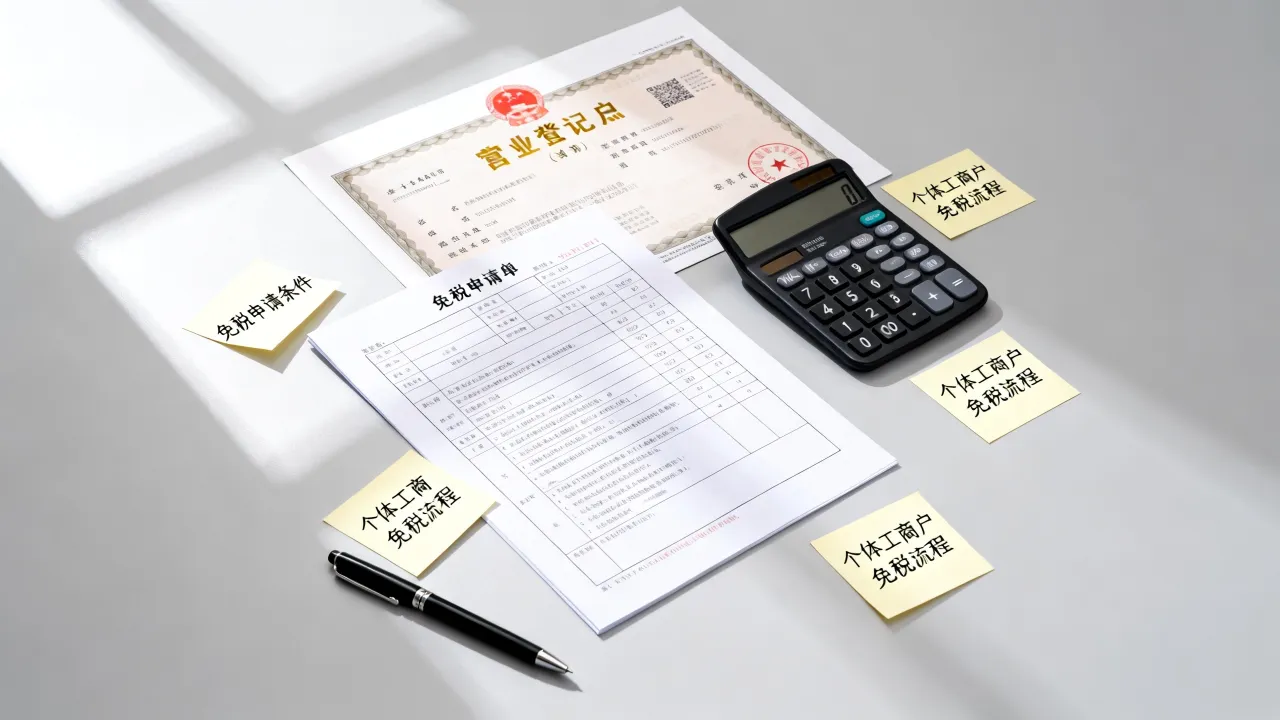 个体工商户如何免税，免税申请需要满足哪些条件？-图2