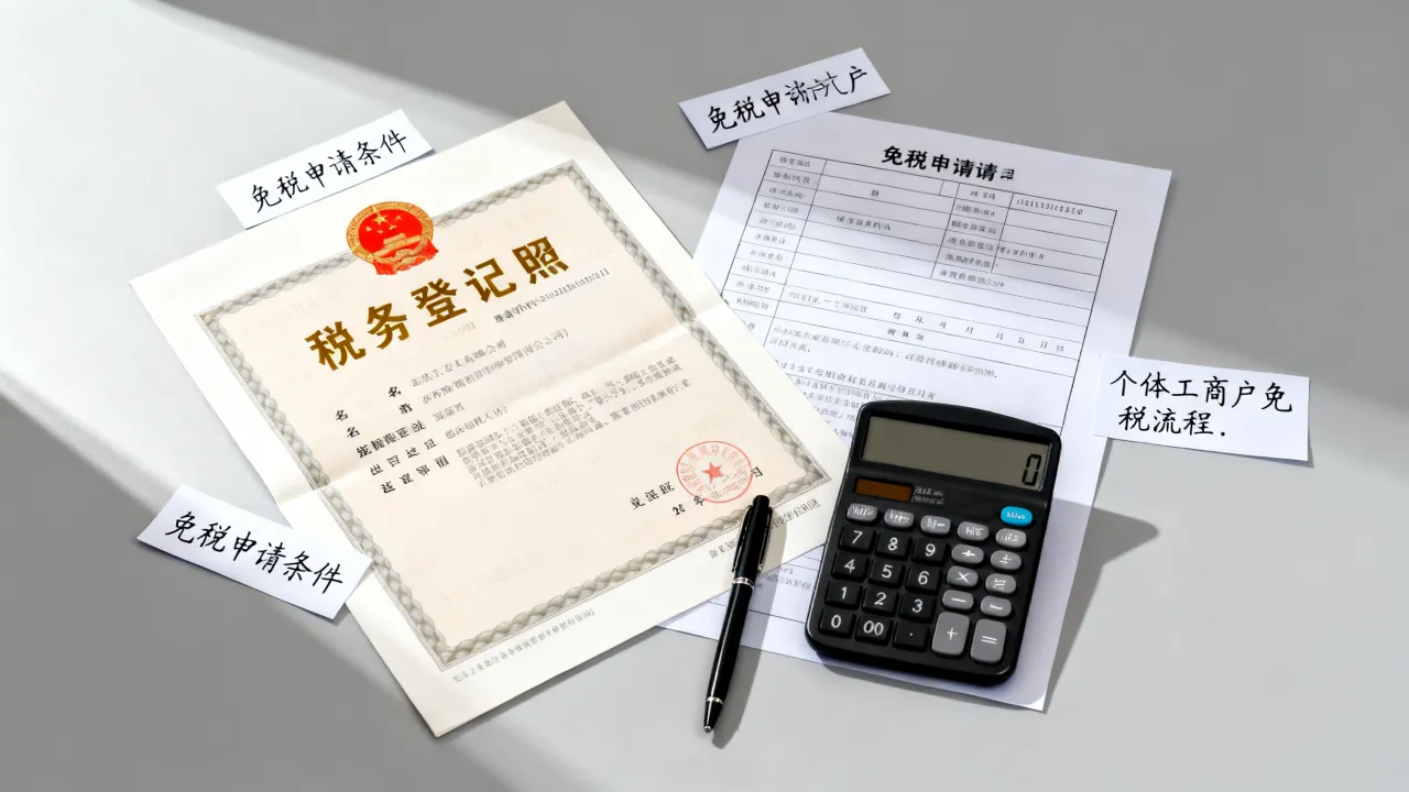 个体工商户如何免税，免税申请需要满足哪些条件？-图3