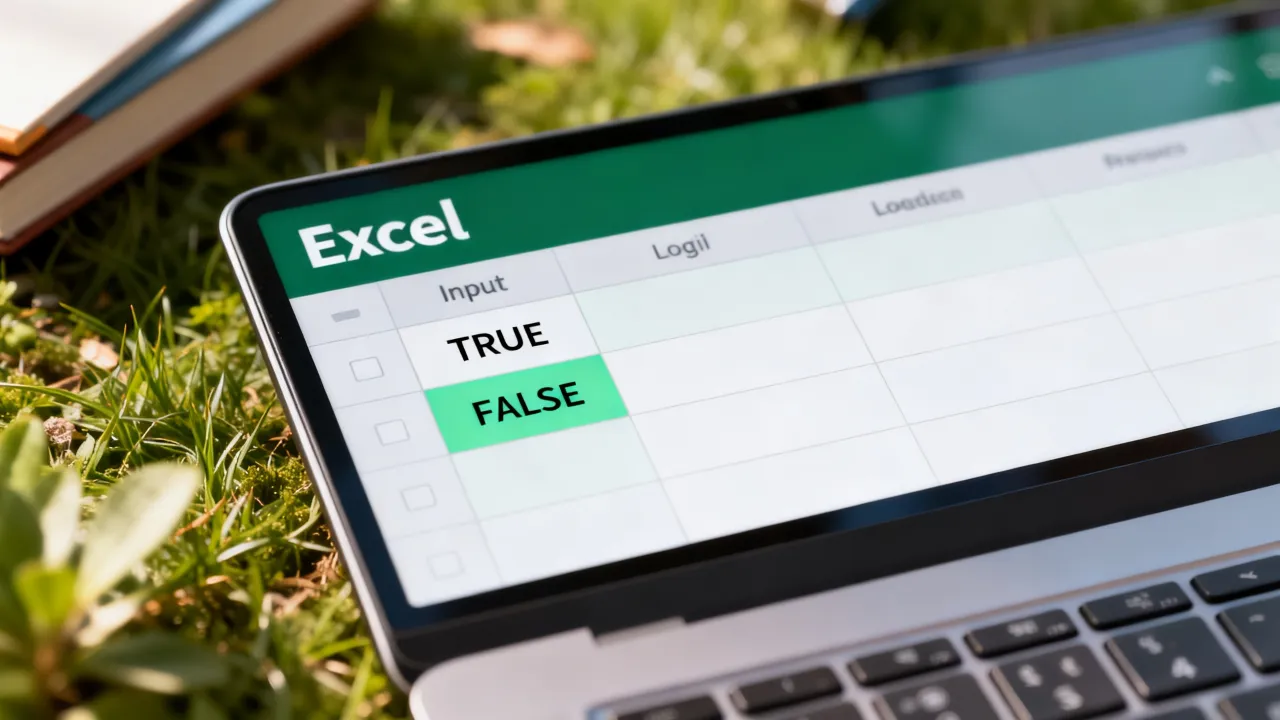 怎么输入逻辑值?Excel逻辑值TRUE和FALSE怎么输入?-图2 怎么输入逻辑值?Excel逻辑值TRUE和FALSE怎么输入?-图2
