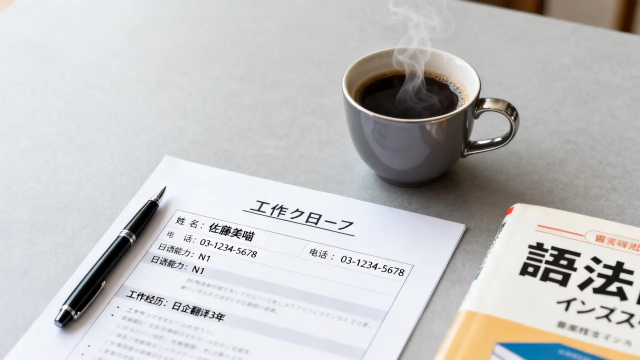 日语工作简历怎么写，如何写才能让人事眼前一亮？-图2