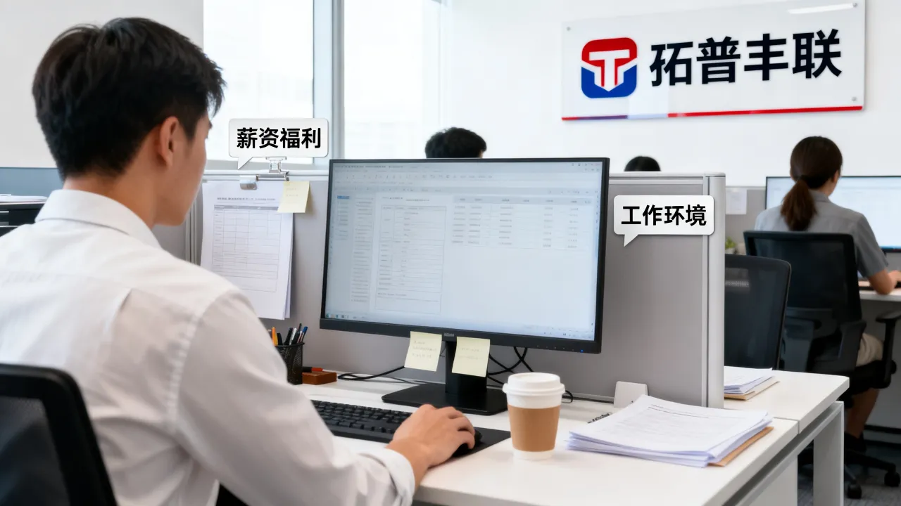 拓普丰联怎么样？拓普丰联上班工资待遇好不好？
