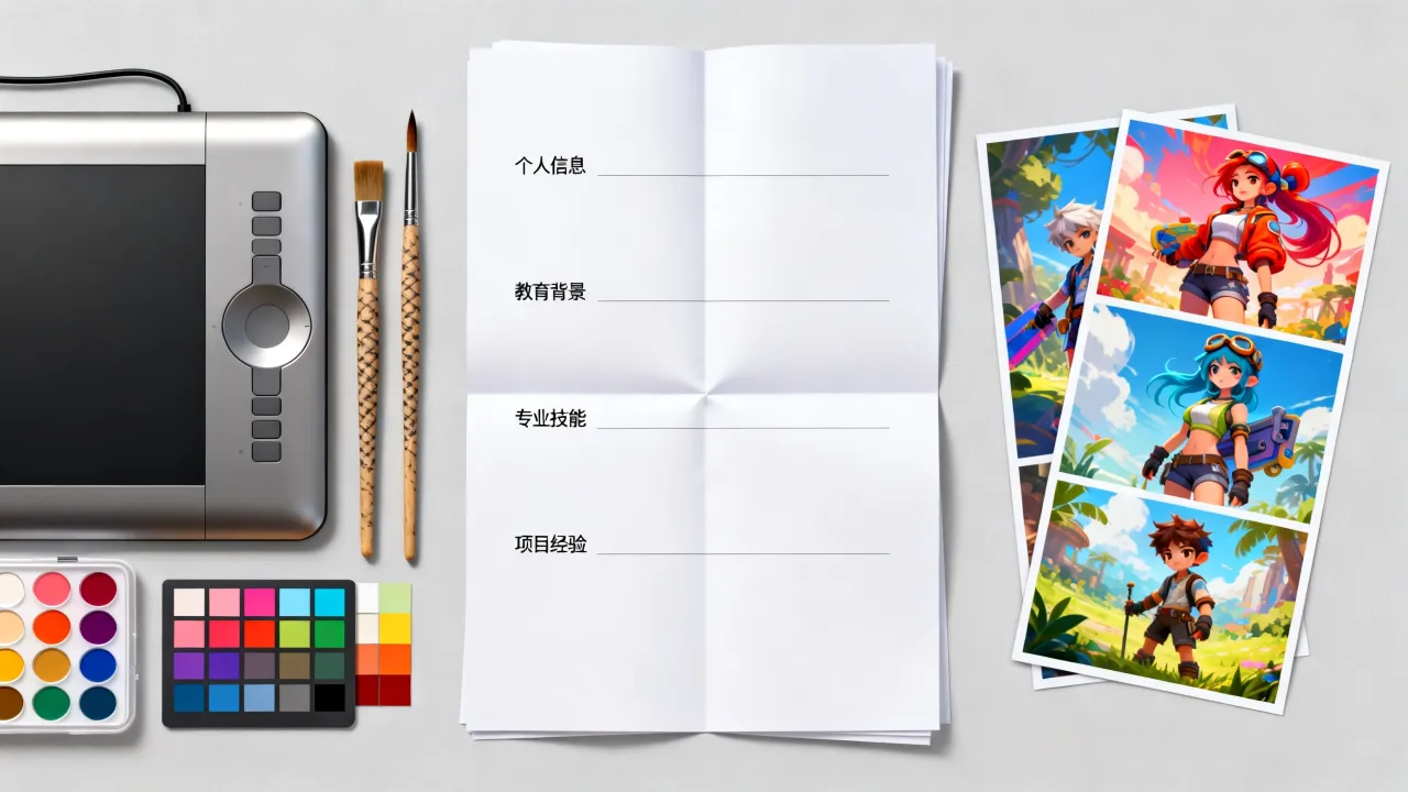 原画专业怎么写简历？有效提升录用率的技巧有哪些？
