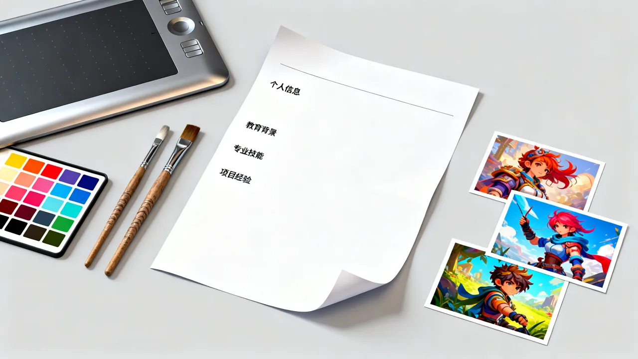 原画专业怎么写简历？有效提升录用率的技巧有哪些？-图3