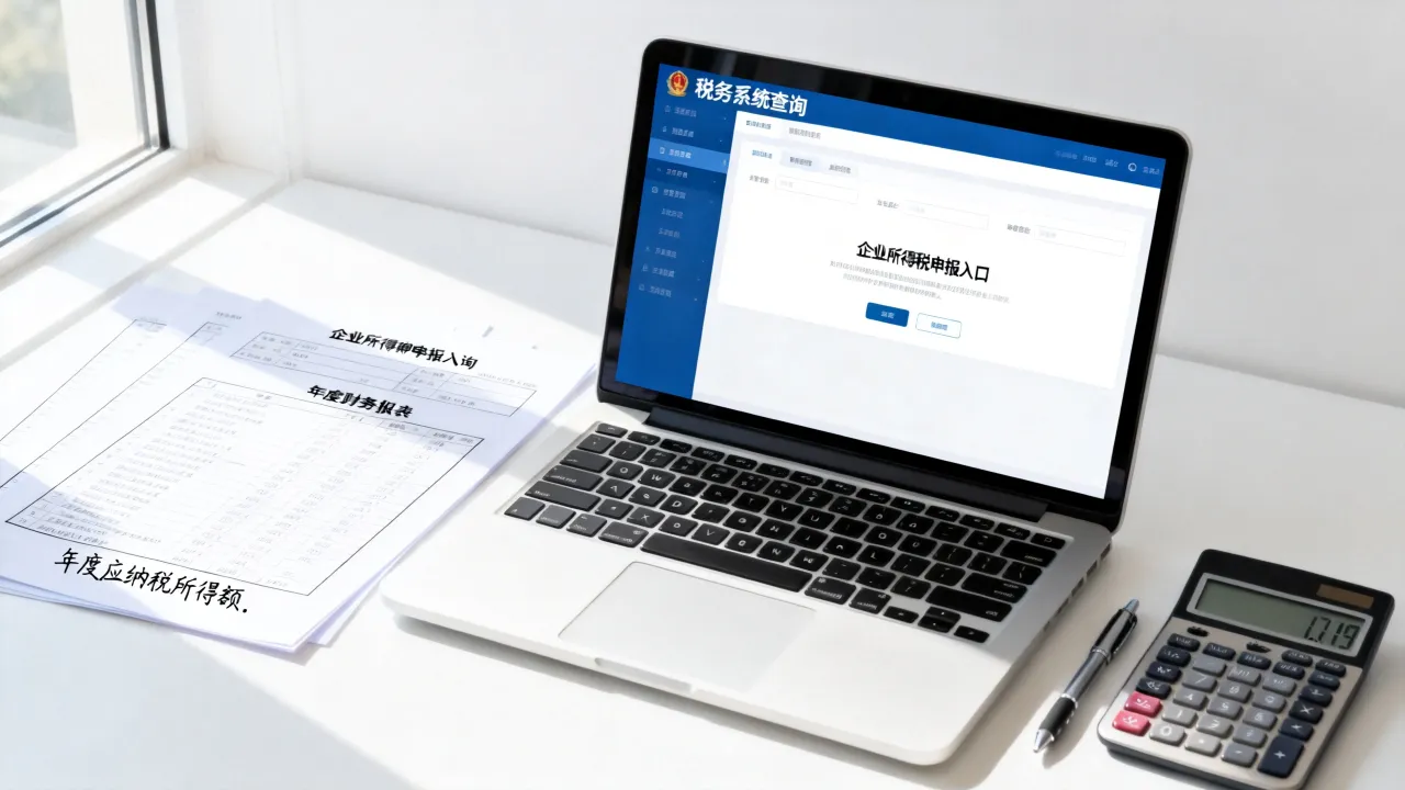 如何查企业所得税，企业年度应纳税所得额在哪里查询-图2