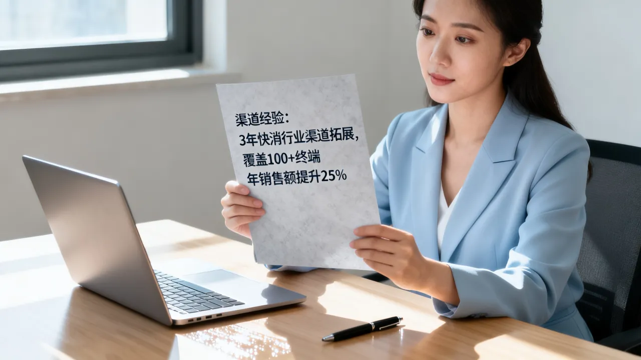 渠道经验怎么表述才能让简历亮眼，面试时怎么描述渠道拓展能力-图3