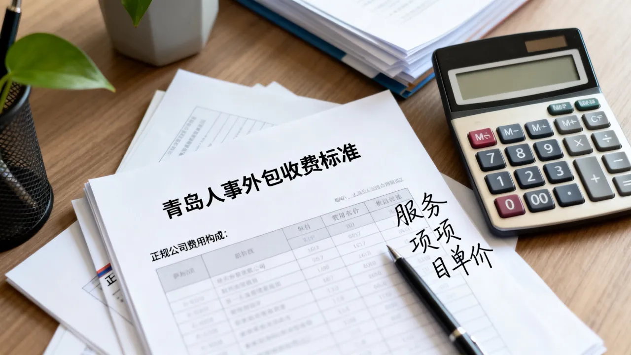 青岛人事外包怎么收费?正规公司费用标准是什么?