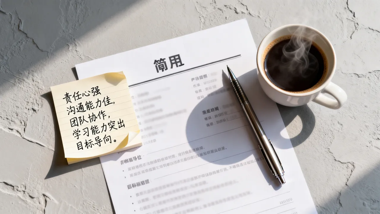 个性特点怎么填写？简历自我评价的万能模板，HR眼中加分项