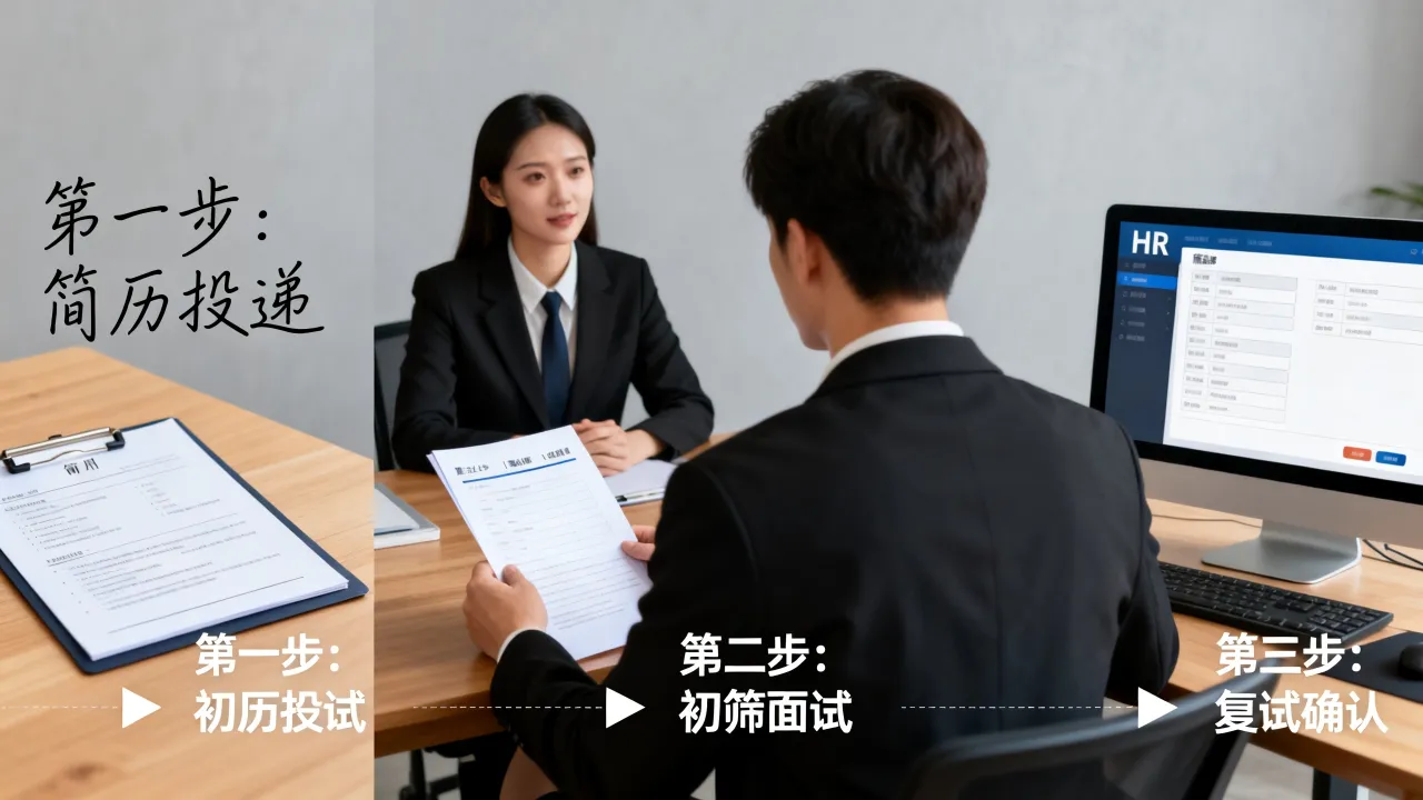 人事应聘流程有哪些步骤，人事招聘流程怎么走