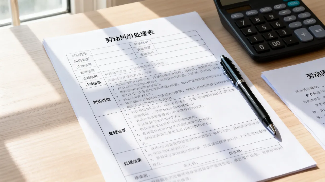 人事纠纷表怎么写,劳动纠纷处理表格模板怎么填-图1 人事纠纷表怎么写,劳动纠纷处理表格模板怎么填-图1