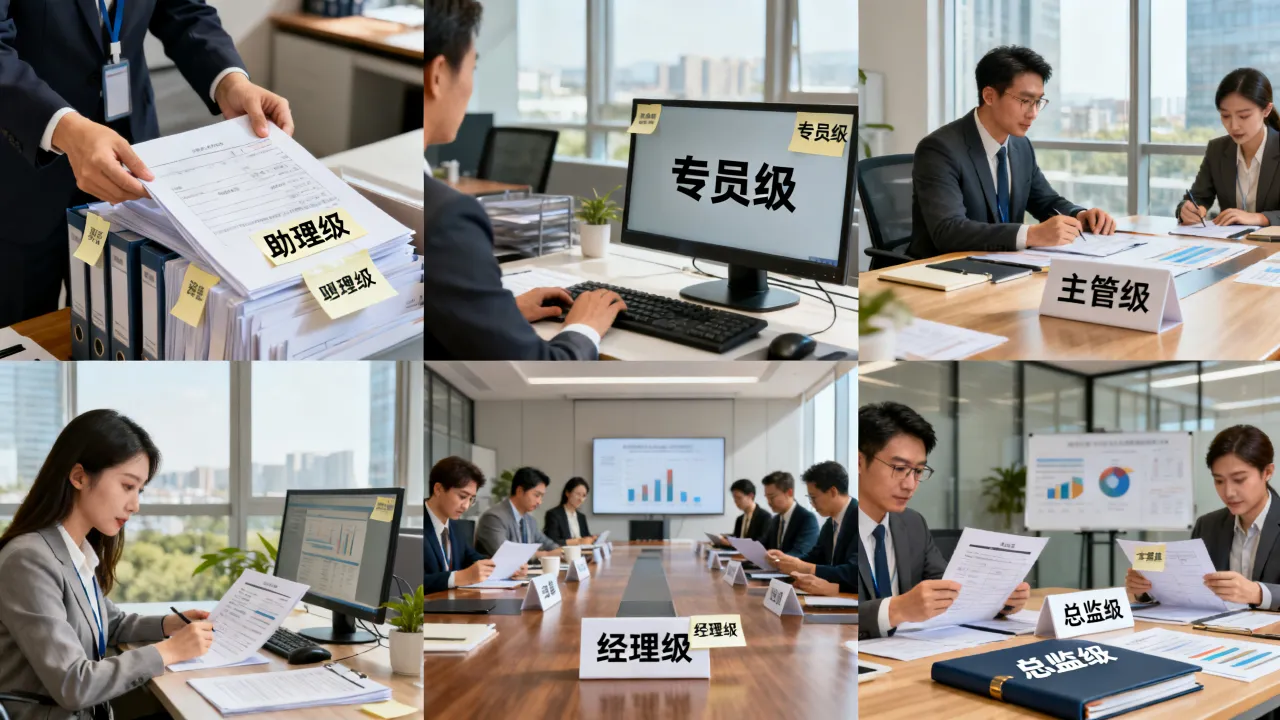 企业人事级别怎么划分?企业人事级别从低到高有哪些等级?-图2 企业人事级别怎么划分?企业人事级别从低到高有哪些等级?-图2