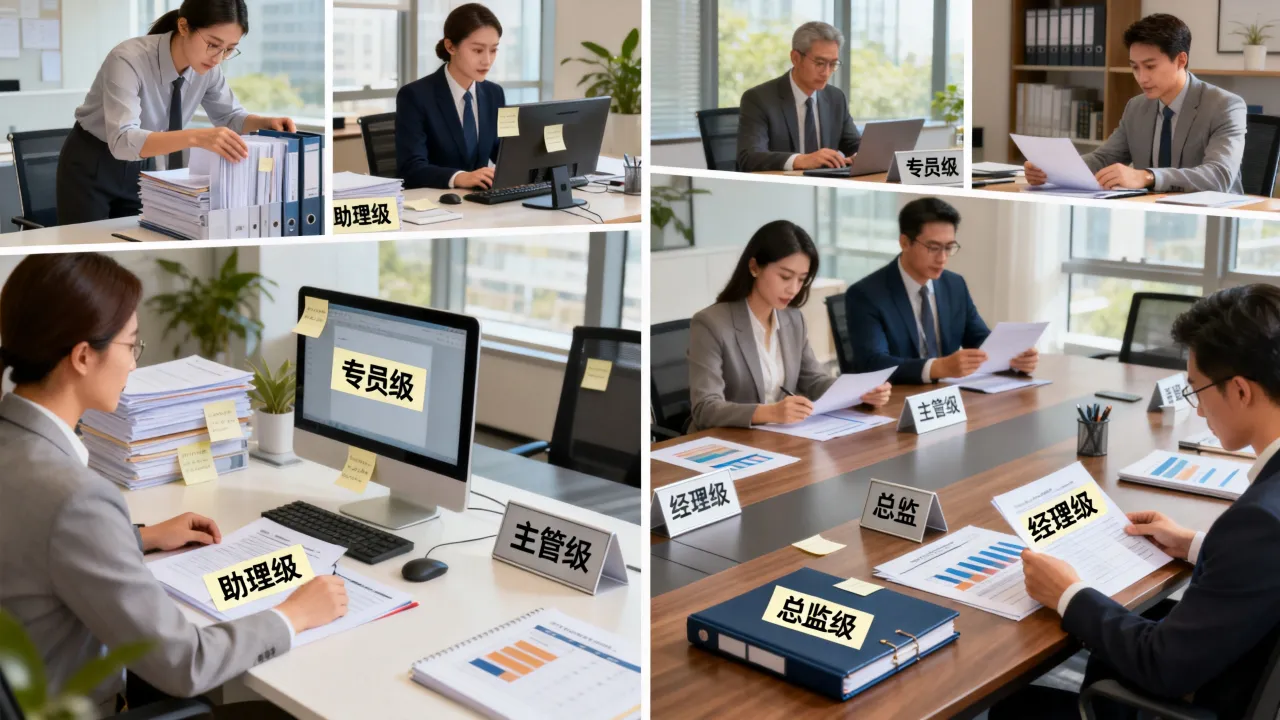 企业人事级别怎么划分?企业人事级别从低到高有哪些等级?-图3 企业人事级别怎么划分?企业人事级别从低到高有哪些等级?-图3