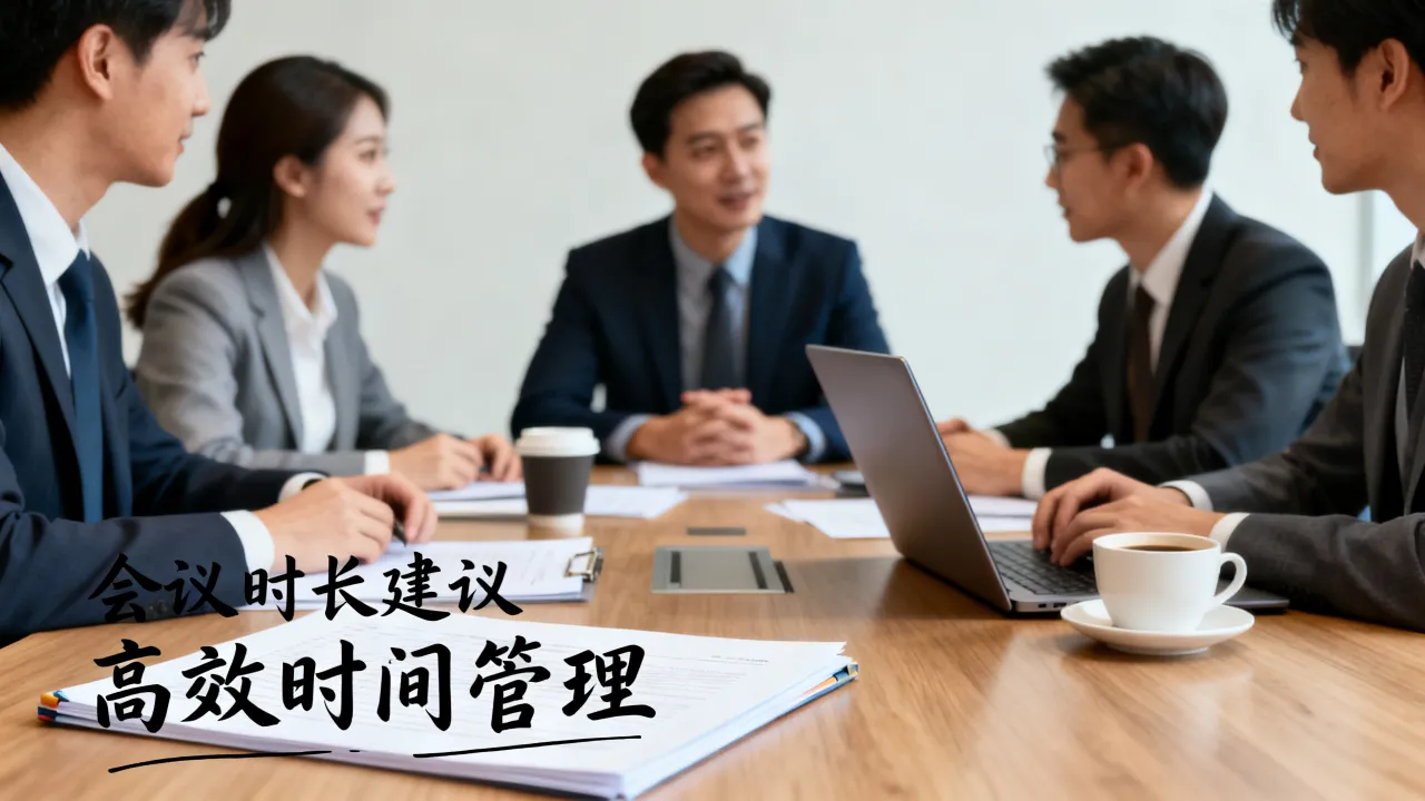 人事会议时间一般多久?如何合理安排人事会议时间,提升效率?-图2 人事会议时间一般多久?如何合理安排人事会议时间,提升效率?-图2