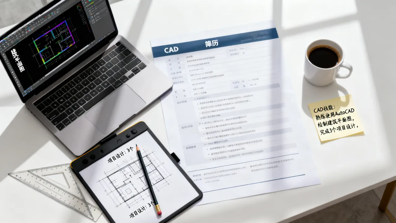 简历怎么说CAD?CAD在简历中怎么描述才专业-图3 简历怎么说CAD?CAD在简历中怎么描述才专业-图3