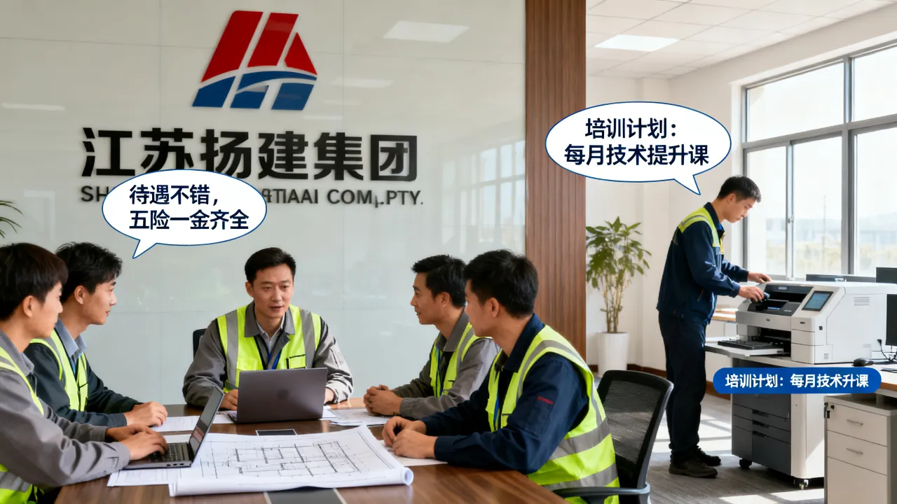 江苏扬建集团怎么样，员工真实待遇与发展前景如何？-图3
