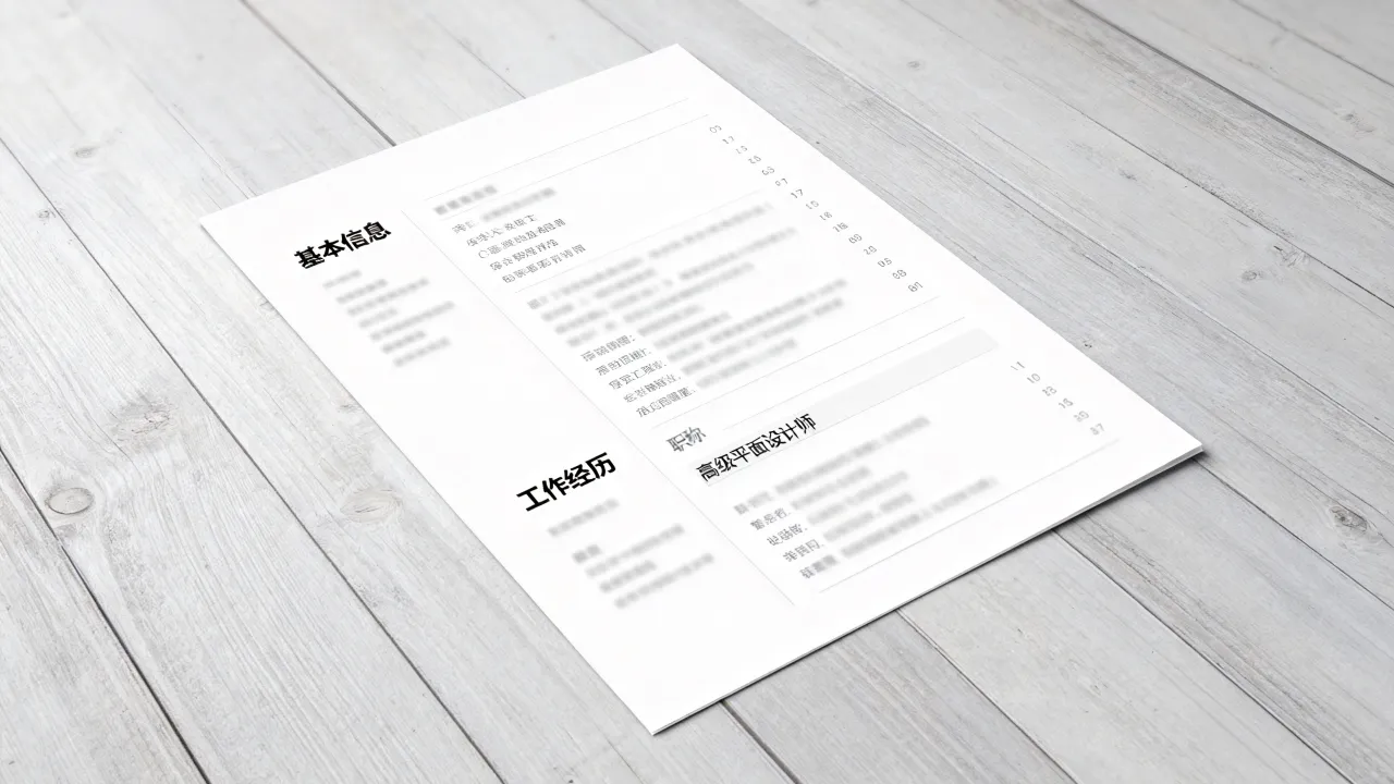 PS简历职称怎么写?PS简历职称一栏怎么填才正确?-图2 PS简历职称怎么写?PS简历职称一栏怎么填才正确?-图2