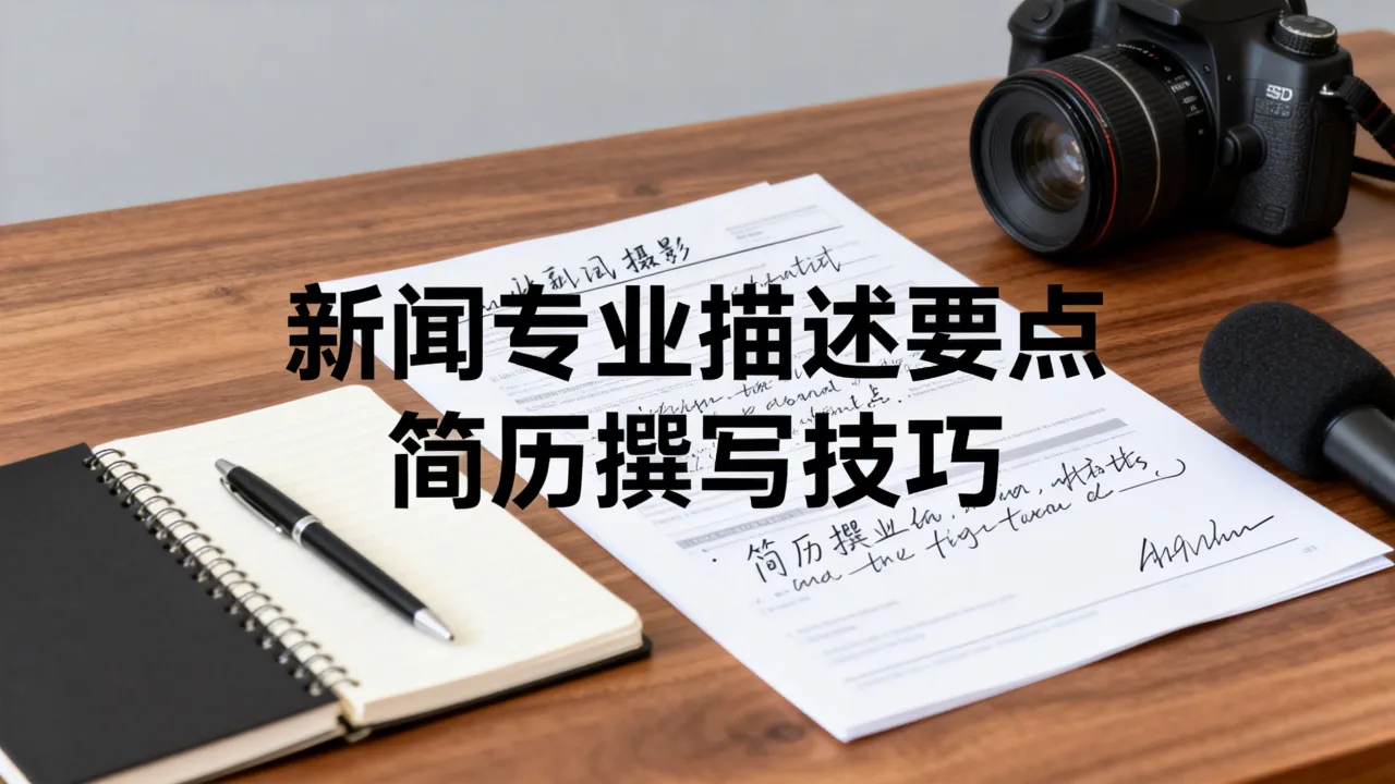 新闻专业描述怎么写,新闻专业个人简历描述怎么写-图1 新闻专业描述怎么写,新闻专业个人简历描述怎么写-图1