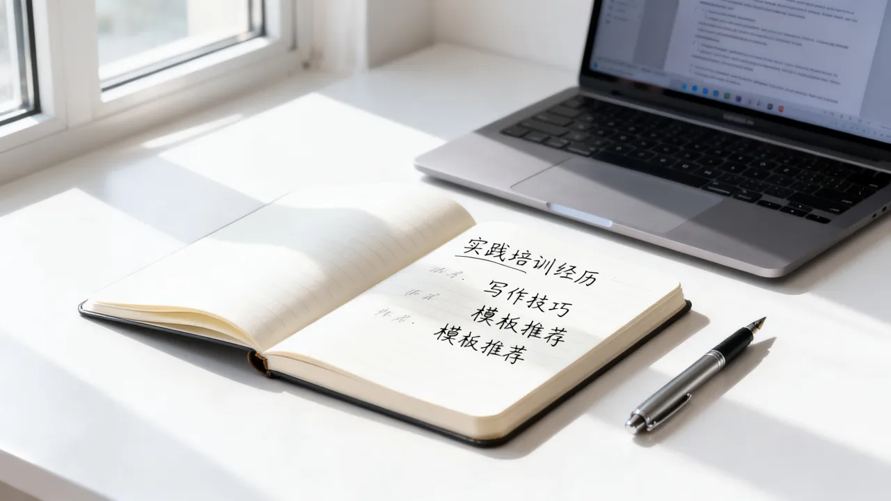 实践培训经历怎么写,有哪些写作技巧和模板推荐?-图2 实践培训经历怎么写,有哪些写作技巧和模板推荐?-图2
