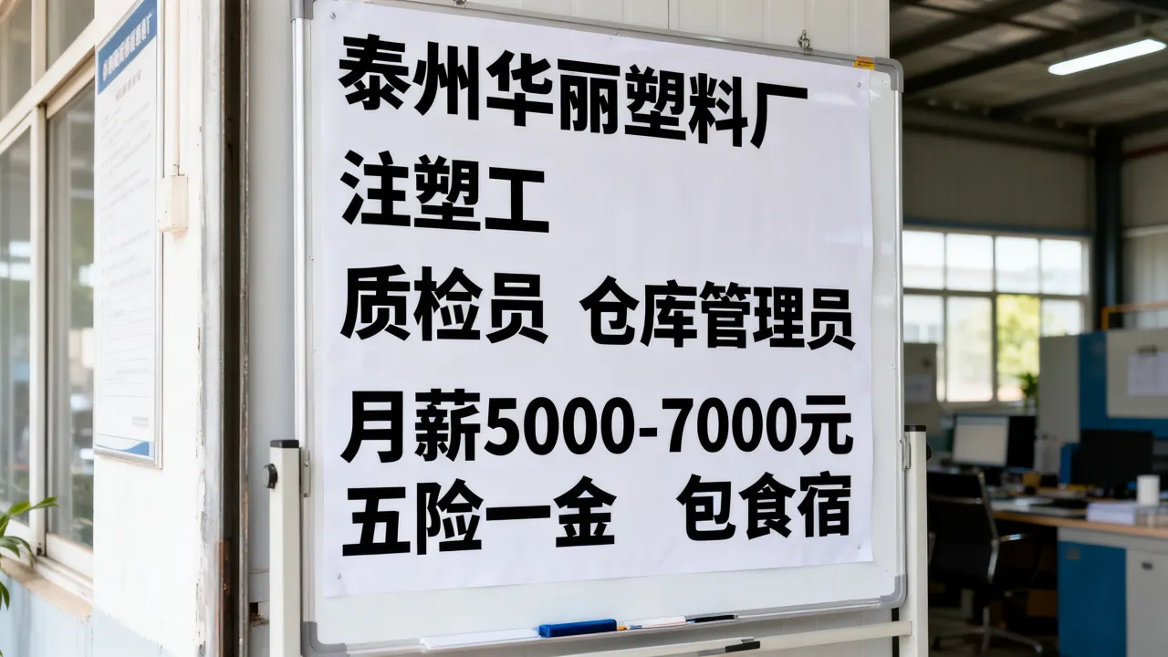 泰州华丽塑料招聘有哪些岗位,泰州华丽塑料厂招工工资待遇怎么样-图2 泰州华丽塑料招聘有哪些岗位,泰州华丽塑料厂招工工资待遇怎么样-图2