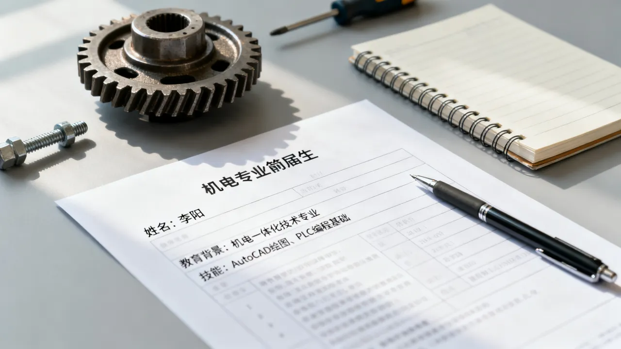 机电专业简历怎么写,应届生无经验吸引HR?-图2 机电专业简历怎么写,应届生无经验吸引HR?-图2