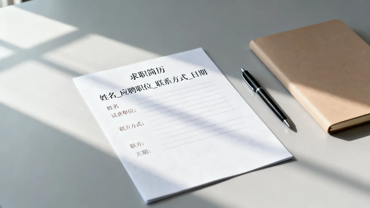 简历名字格式怎么写,求职简历文件命名有哪些注意事项?-图3 简历名字格式怎么写,求职简历文件命名有哪些注意事项?-图3