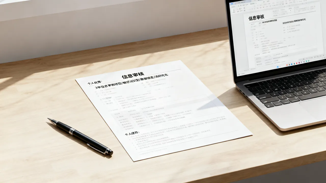 信息审核简历怎么写，如何突出个人优势才能获得面试机会？