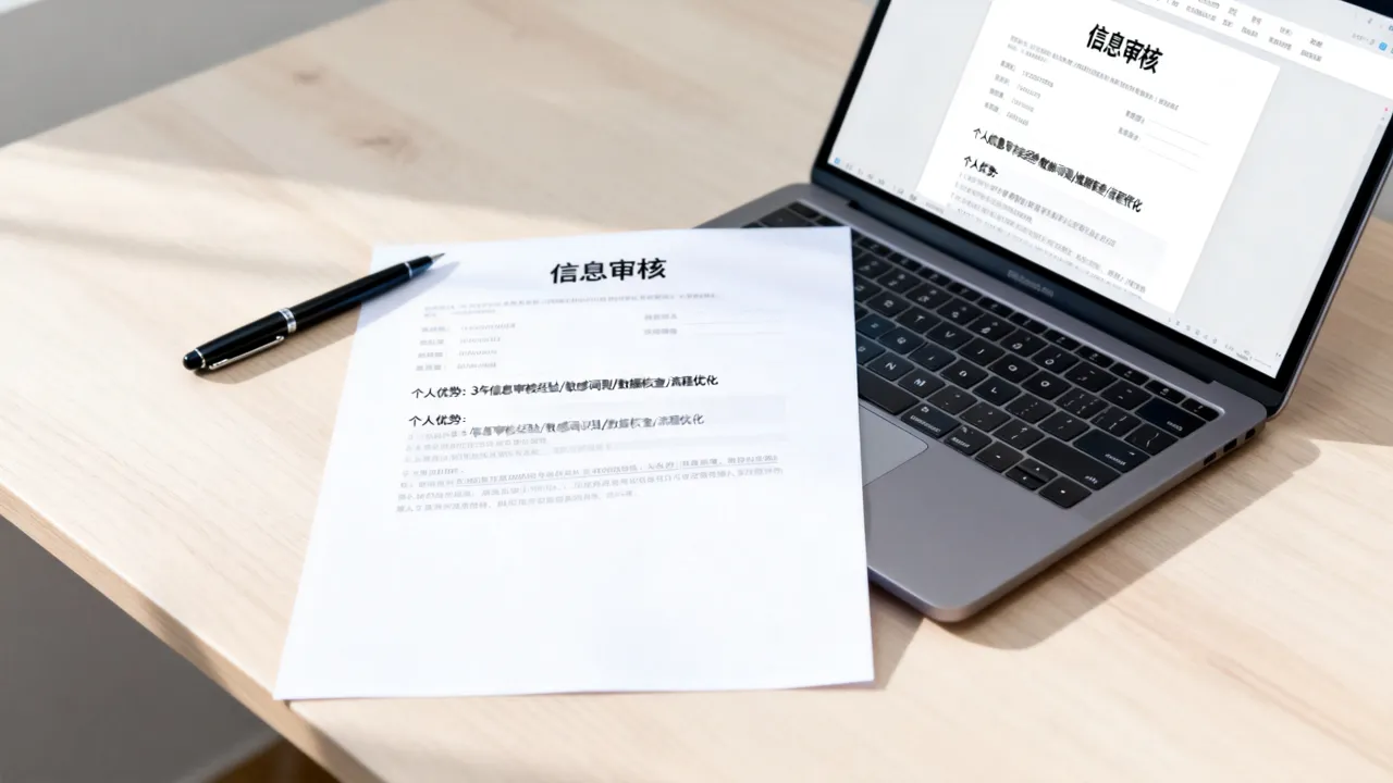 信息审核简历怎么写,如何突出个人优势才能获得面试机会?-图2 信息审核简历怎么写,如何突出个人优势才能获得面试机会?-图2