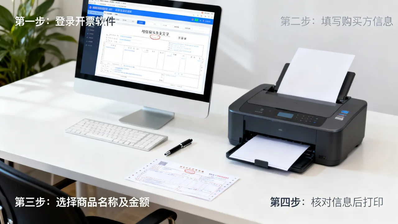 如何打增值税普通发票?增值税普通发票怎么开?开具流程?-图2 如何打增值税普通发票?增值税普通发票怎么开?开具流程?-图2