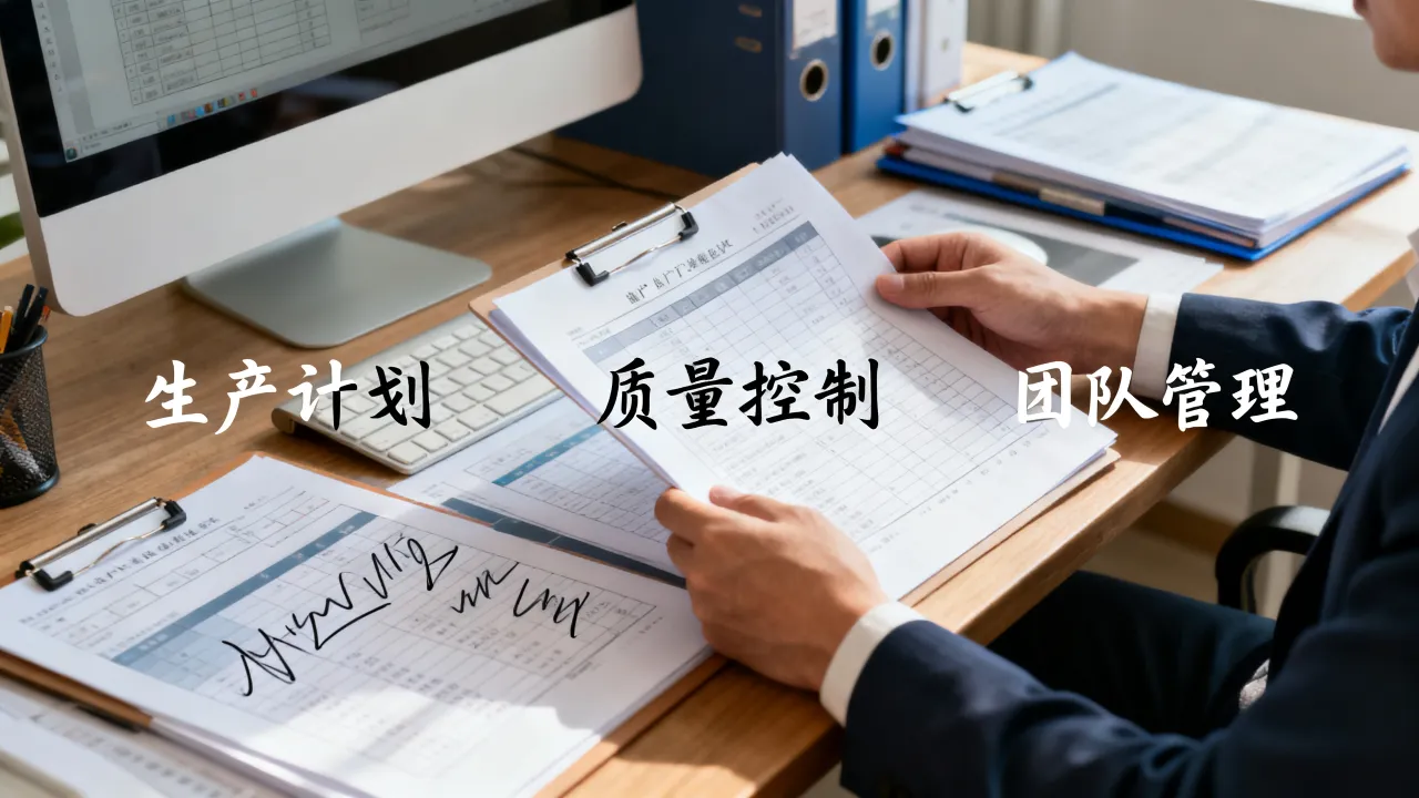 生产经理职业怎么写?生产经理岗位职责及简历工作经历怎么写?-图2 生产经理职业怎么写?生产经理岗位职责及简历工作经历怎么写?-图2